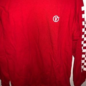 Vans Red Long Sleeve Shirt ❤️